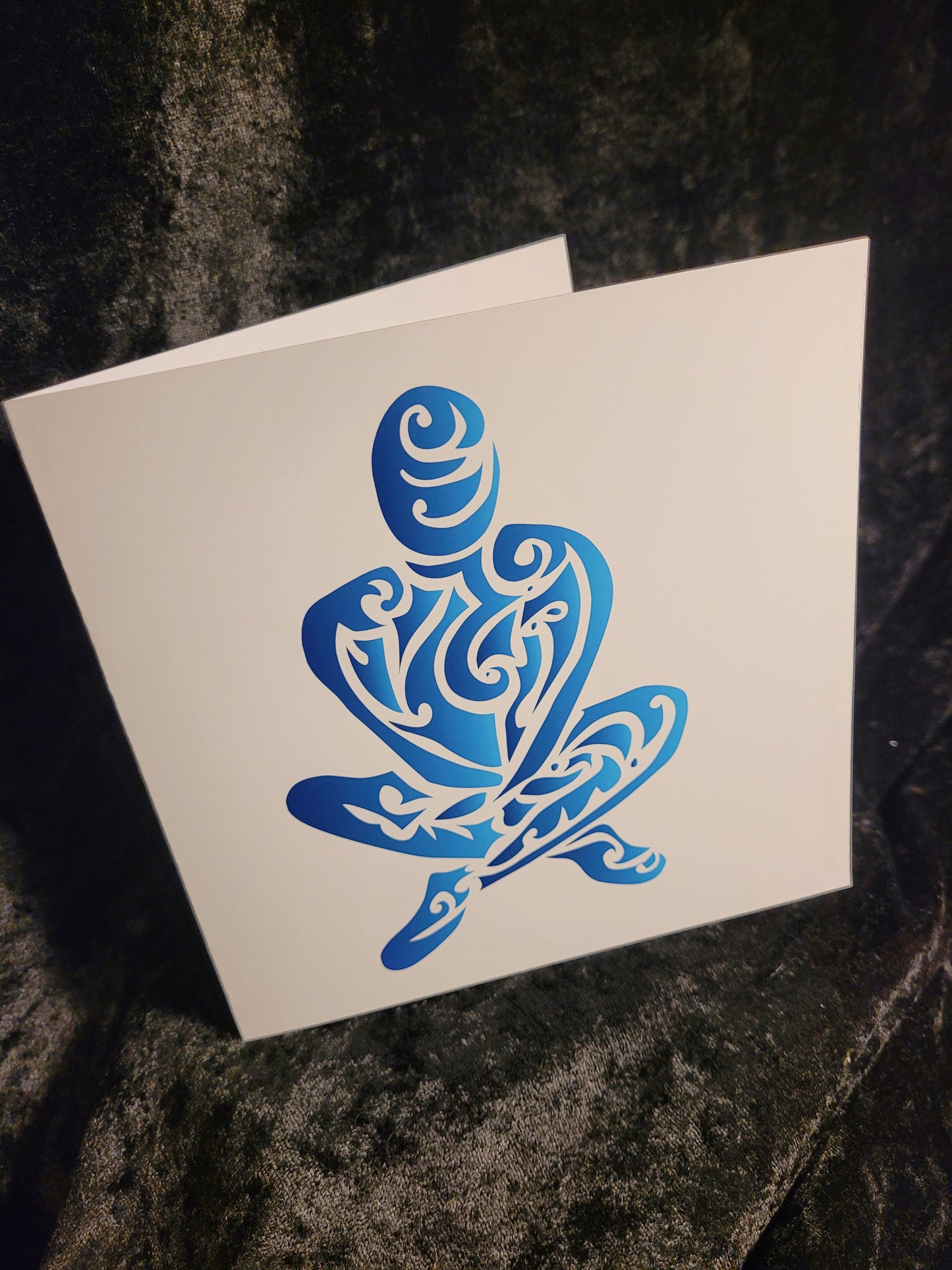 "Calm" Greetings Card