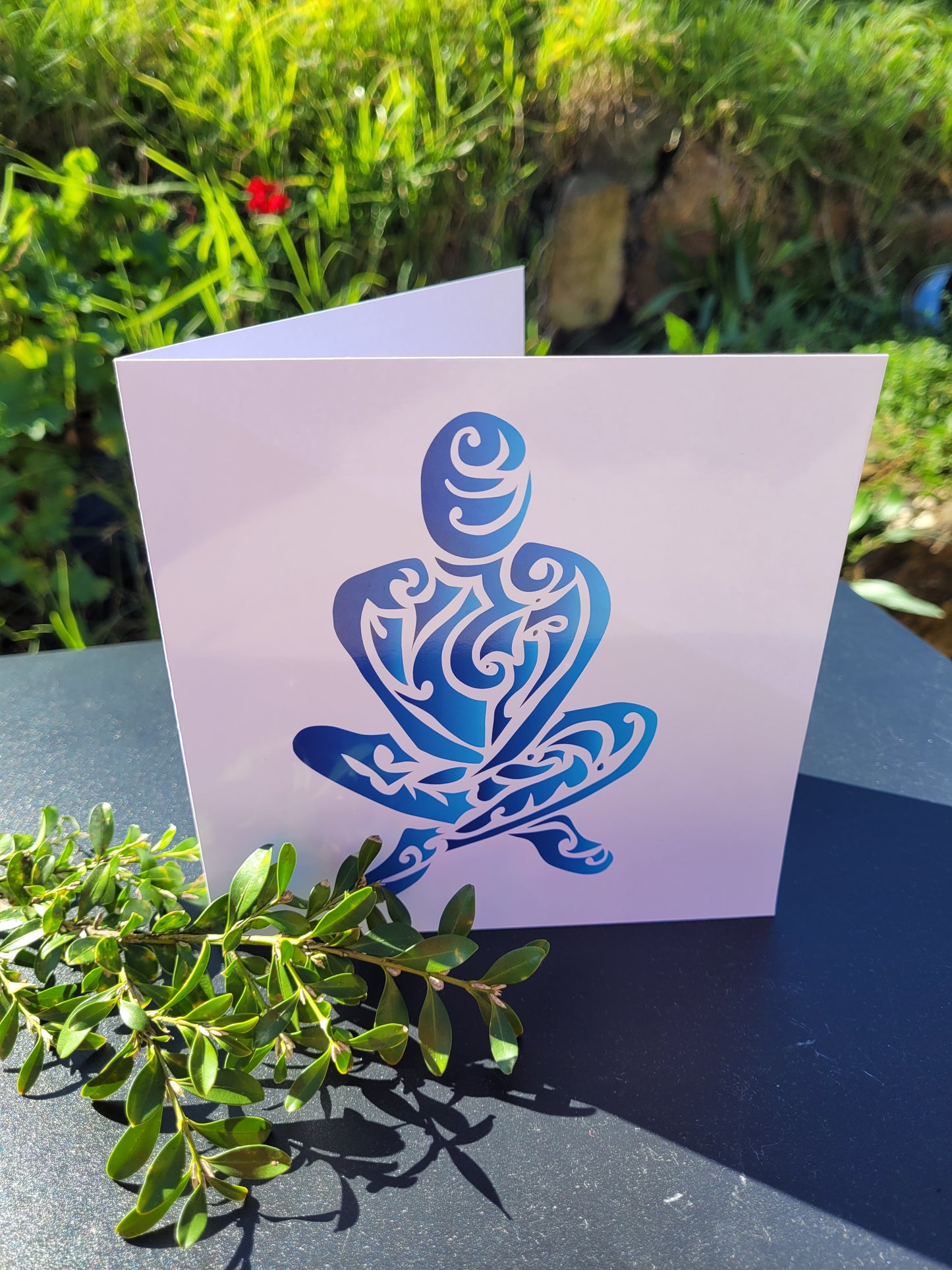 "Calm" Greetings Card