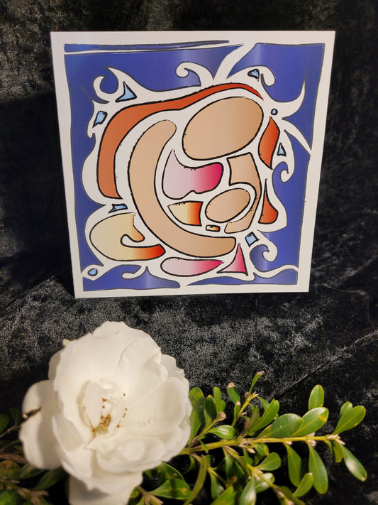 Mother & Child Greeting Card