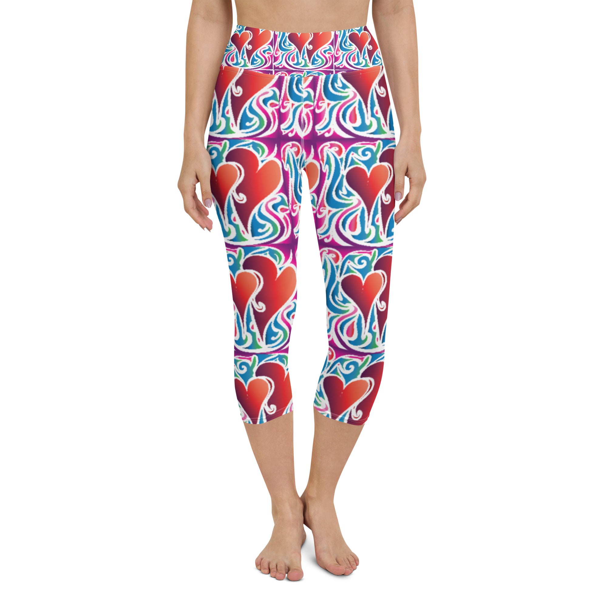 Zenia Bold Capri Leggings – ARTiculation By Design