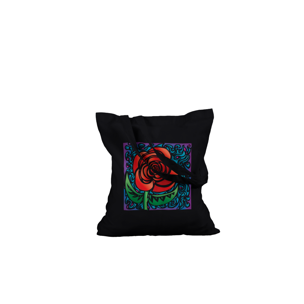 Tote Bag - Smell the roses (Colours)