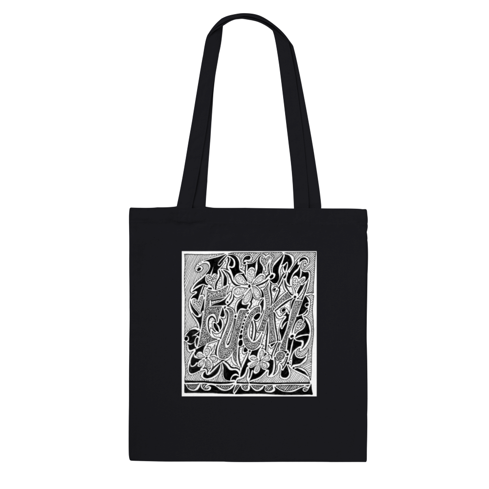 Tote Bag - hidden swear word