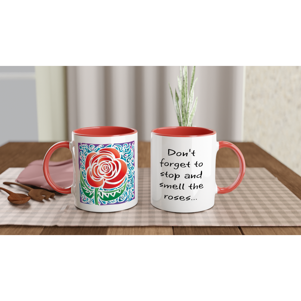 Smell the Roses Mug