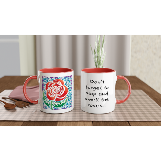 Smell the Roses Mug