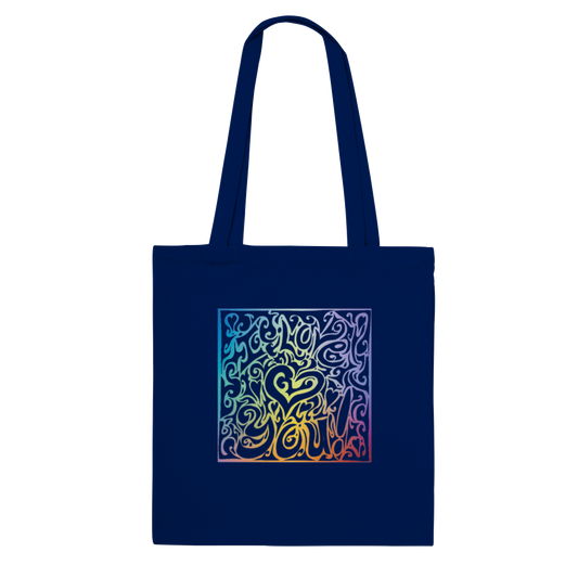 Tote Bag - I love you (colours)