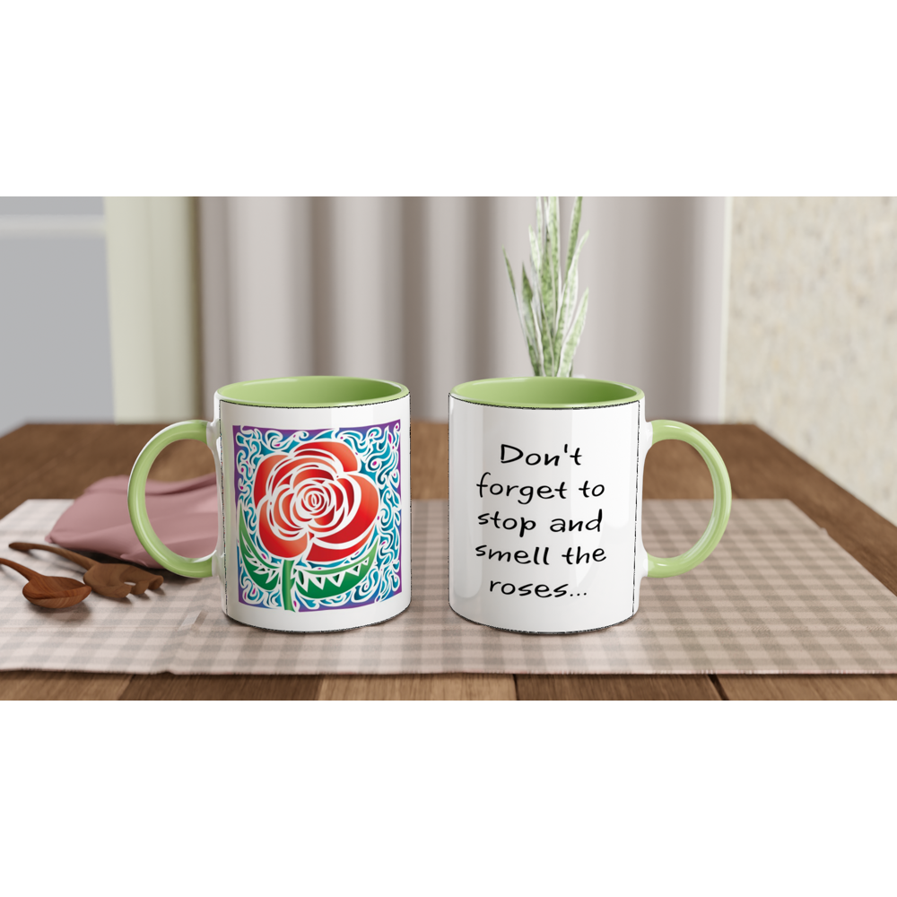 Smell the Roses Mug