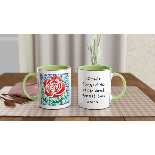 Smell the Roses Mug