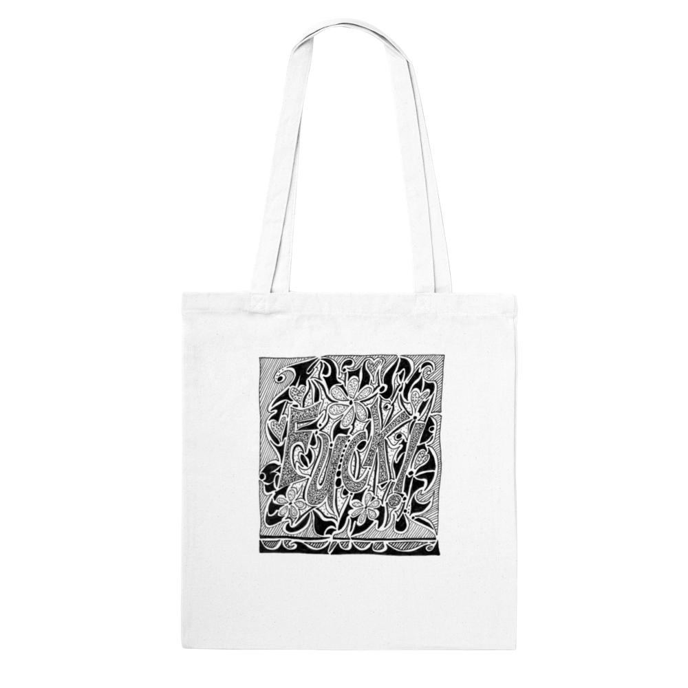 Tote Bag - hidden swear word