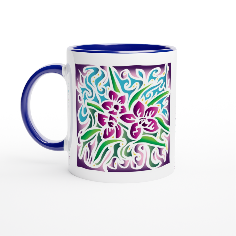 Japanese Orchid Mug