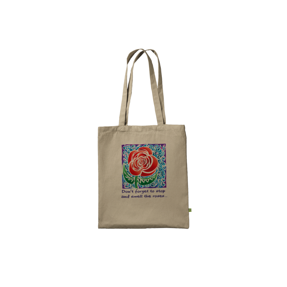 Tote Bag - Smell the roses