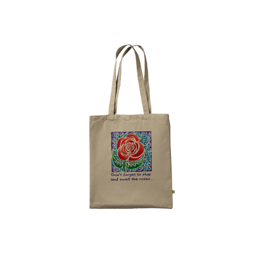 Tote Bag - Smell the roses