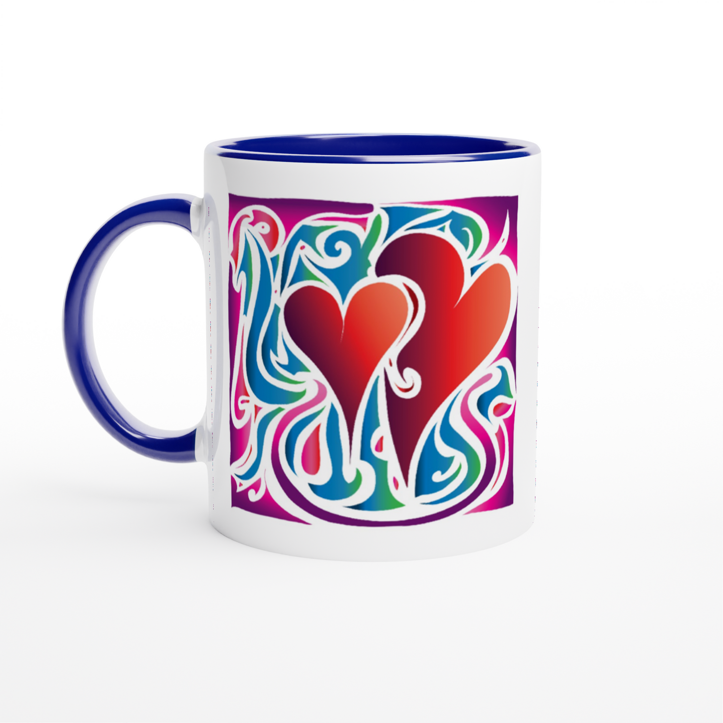 Two Hearts Mug