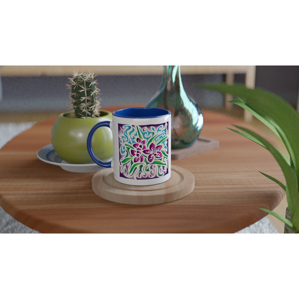 Japanese Orchid Mug